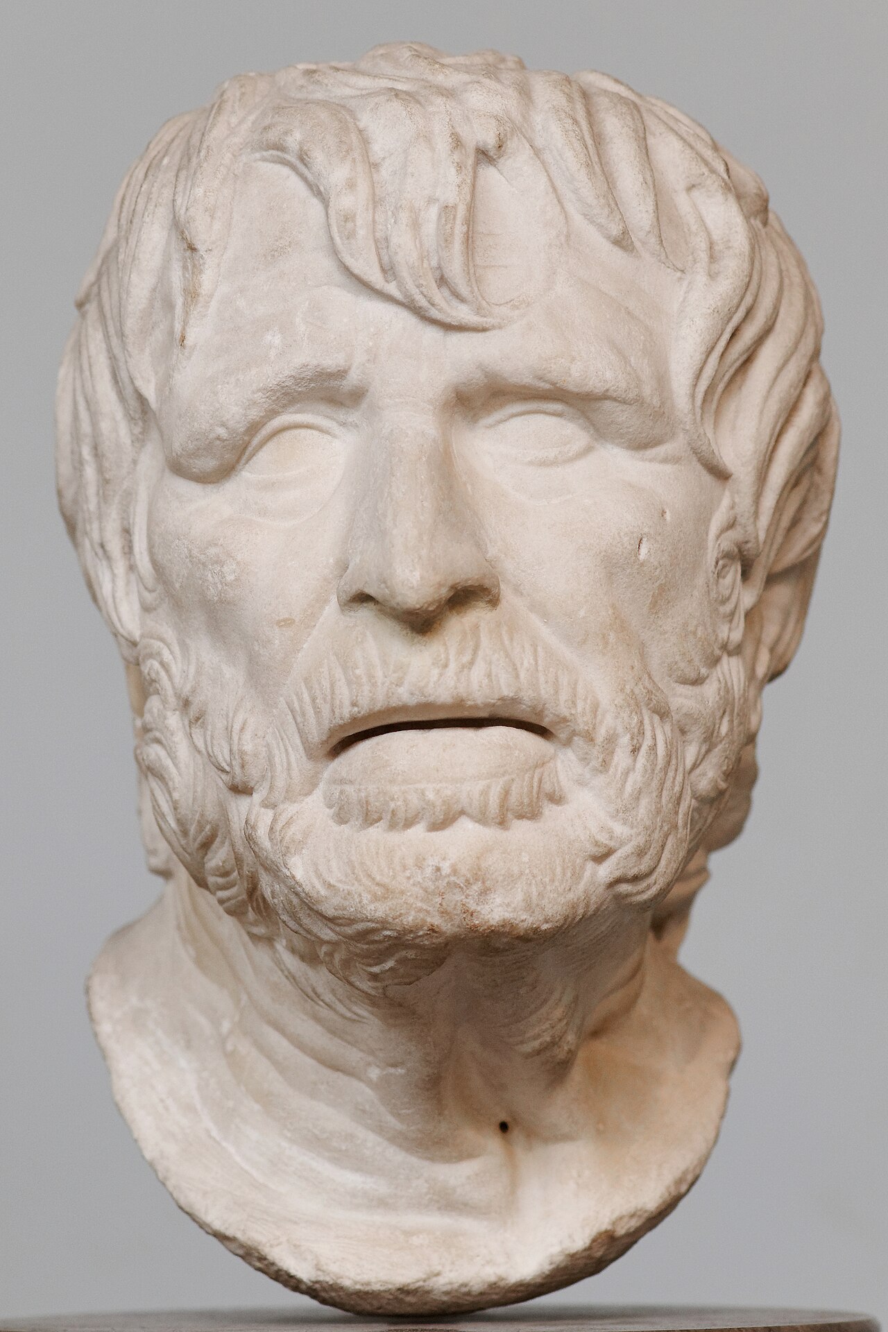 Pseudo-Seneca bust, 
        British 
        Museum