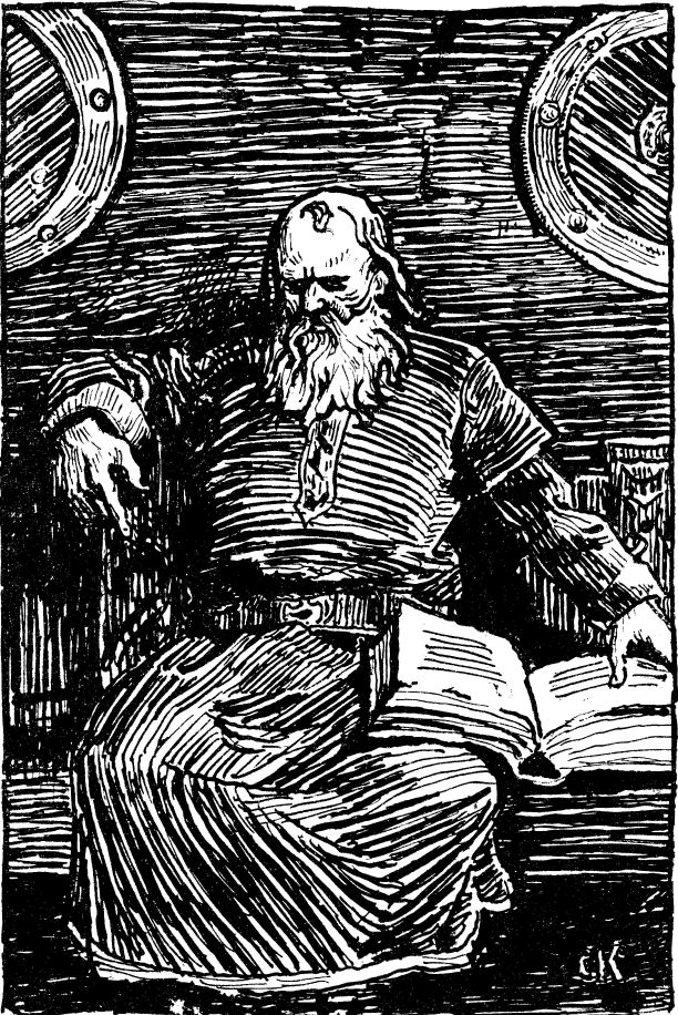 Snorri Sturluson by 
        Christian 
        Krohg