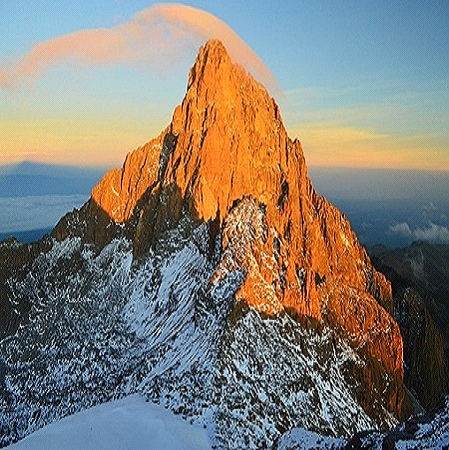 an image depicting a mountain top